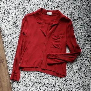 SOLD Wilfred Free Button-down shirt